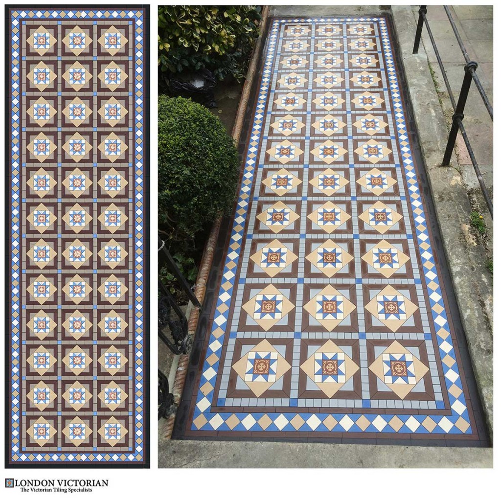 victorian-tiled-path-design-encaustic-south-east-london